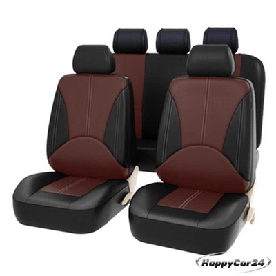 Car Seat Covers Front Rear 5-Seats Full Set Cushion Protector Accessory 9Pcs/Set - Изображение 1 из 4
