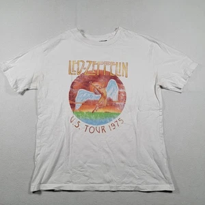 Led Zeppelin And Final... Topshop US Tour 1975 Grafik T-Shirt Rock Band Gr. 8-10 - Bild 1 von 9