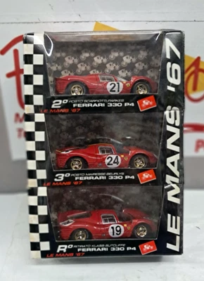 BRUMM 1/43 - SET 3 FERRARI 330 P4 LE MANS 67 - S029/30/31 - Immagine 1 di 2
