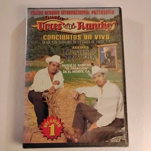 Dueto Voces del Rancho - Conciertos en Vivo: Vol. 1 (DVD, 2004) Nuevo Sellado - Bild 1 von 2