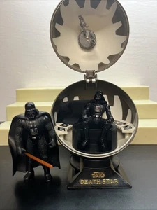1998 Hasbro Death Star Meditation Chamber W/ Darth Vader Figure Base Globe  C5 - Picture 1 of 6