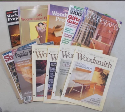 11 WOODWORKING POPULAR SCROLL SAW TRADE PB WEEKEND PROJECTS PATTERNS CRAFTS - Image 1 of 4