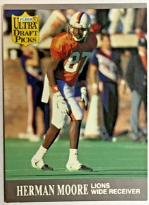 1991 Ultra #291 Herman Moore Rookie RC - Picture 1 of 2