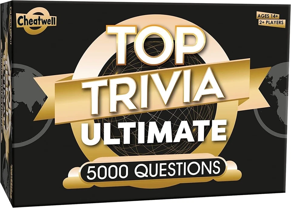 Ultimate Trivia Game - Cheatwell Games 5000 Questions Card Game Age 14+ - Image 1 of 4