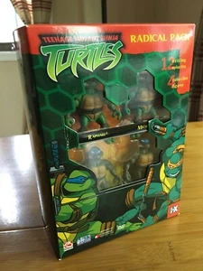 Teenage Mutant Ninja Turtles - Radical Pack 4 Disc DVD Box Set w/ Figures MINT - Picture 1 of 17