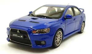 Sun Star 1/18 Scale Diecast 5823 - Mitsubishi Lancer Evolution X (LHD) Met. Blue - Picture 1 of 5