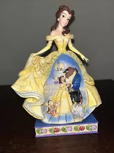 Walt Disney Showcase Beauty and the Beast Enesco Belle Moonlit Enchantment - Picture 1 of 8