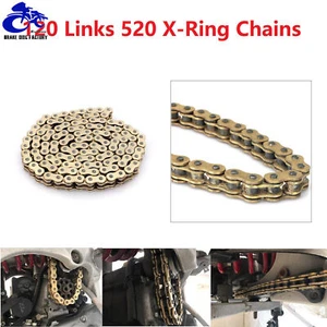 520 Chain 120 Links X-Ring for Honda CRF250R CRF450R for KAWASAKI KX250F KX450F - Picture 1 of 3