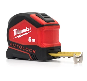 Milwaukee Tape Measure 5 M Serie Autolock Meter Band 5mt Auto-Lock - Picture 1 of 3