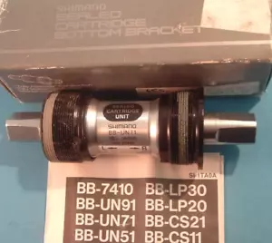 Shimano BB-UN71/Road MTB Sealed Cartridge NEW/NOS Bottom Bracket-70x122.5MM- NIB - Picture 1 of 6