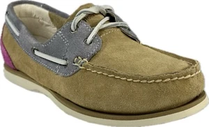 Timberland Classic Women's Multicolor Suede Boat Shoes SZ.8.5, #8018B - Picture 1 of 6