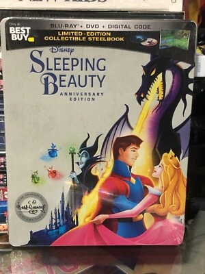 Sleeping Beauty: Signature Collection [Blu-ray] Limited Edition Steelbook NEW! - Image 1 of 4