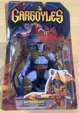 MOC Vintage 1995 Kenner Gargoyles Battle Goliath Action Figure Cover