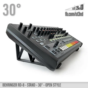 STAND for BEHRINGER RD-8 / RD-9 - 30° - Open Style - Picture 1 of 10