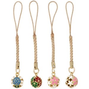 4 Pcs Mobile Phone Rope Jewelry Japanese Keychain Holiday Charms - Photo 1/11