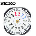 Original Seiko 7N43 Hergestellt in Japan Quarzuhrwerk, 3 Zeiger Tag/Datum bei 3 NEU!