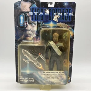 1996 Star Trek First Contact Lt. Commander Worf figure MOC - Picture 1 of 6