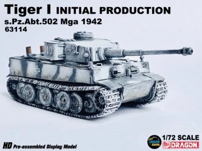 Dragon 1:72 63114 Sd.Kfz.181 Tiger I Initial Production, MGA Offensive, 1942 - Image 1 of 4
