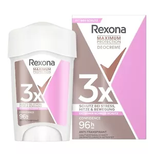 Rexona Maximum Protection Deo Creme Confidence Anti Transpirant mit 3x Schutz - Bild 1 von 2