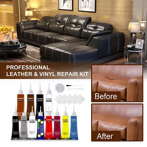 Advanced Leder Reparatur Gel Kit Füllstoff Wiederherstellung Sofa Kratzlöcher Autositz Creme - Bild 1 von 31