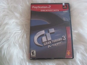 Gran Turismo 3 Genuine Sony PlayStation PS2 A-Spec 1st USA Release Original CIB - Picture 1 of 3