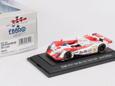 Ebbro 1/43 212 Dome S101 Team Den Bla Avis-Goh 2001 Le Mans - Immagine 1 di 4