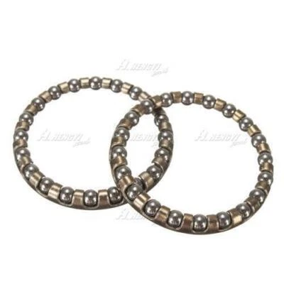 2Pcs bicycle ball bearing caged 1-1/8 Threadless headset cup Threaded MTB Road - Image 1 of 4