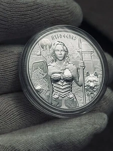 Germania Valkyries Hildegard 2022 1 oz plata BU - Imagen 1 de 8