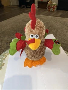 DanDee animiertes musikalisches Thanksgiving Türkei Plüsch singen, gehen, FUNKTIONIERT! - Bild 1 von 2