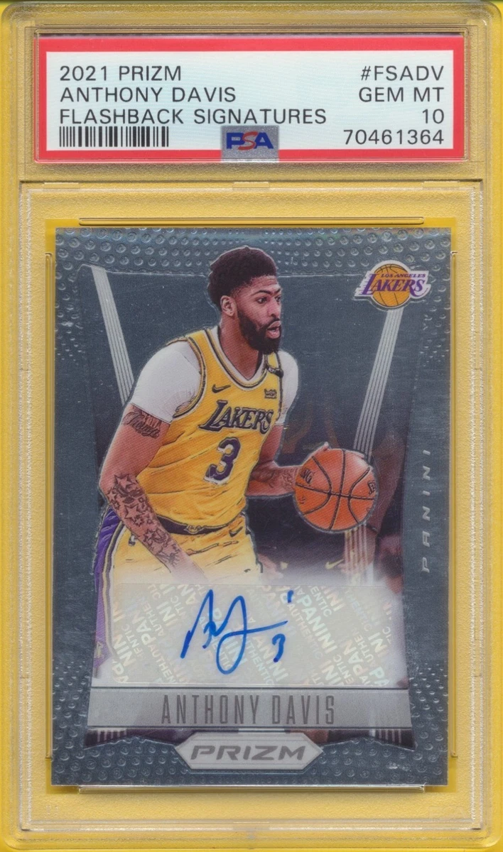 Anthony Davis Autographed Basketball Sports Trading Cards