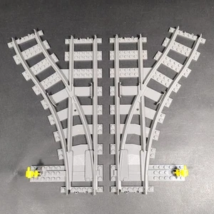Lego Train Track Switches Right Left 5340 53407 - Picture 1 of 7
