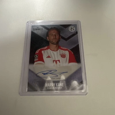 Topps Summer Signings HARRY KANE Auto 73/99 Bayern Munich Autograph/Signed  - Image 1 of 4