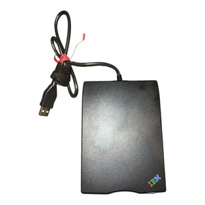 IBM USB Portable Diskette Drive Floppy Disk 3.5” MPF82E - Picture 1 of 4