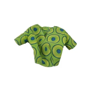 Barbie Jean 1999 Moda Mod Tipo Verde con Camisa Azul Top SOLO - Imagen 1 de 4