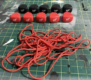 WWE WWF Jakks Pacific Action Figure Ring Parts Turnbuckles - Picture 1 of 12