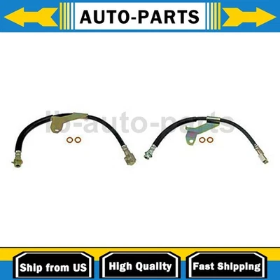 Manguera de freno delantera 2x para Chevrolet Cavalier 1992 1993 1994 3,1 L Foto 1 de 4