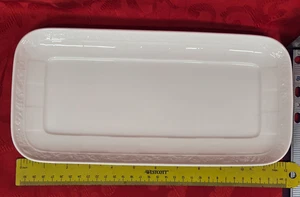 Bandeja sándwich grande camafeo blanca (blanca) Villeroy & Boch 12 1/4" - Imagen 1 de 3
