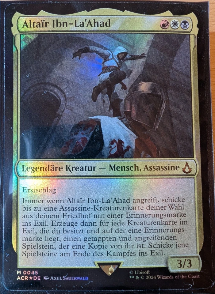 MTG | Altaïr Ibn-La'Ahad | NM | DE | ACR 0045 | Assassin's Creed  | FOIL - Bild 1 von 1
