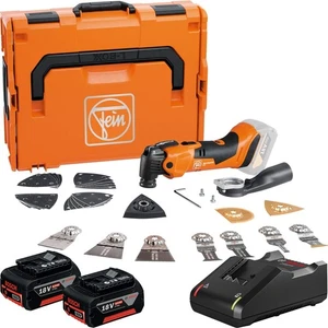 Fein Akku-MULTIMASTER AMM 500 Plus TOP AS / 2x 4,0 Ah Akku + Ladegerät in L-Boxx - Bild 1 von 4