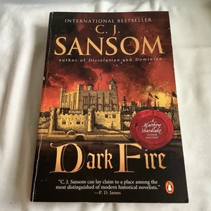 Dark Fire: Matthew Shardlake Tudor Mystery by C. J. Sansom (2005 Trade PB) - VG - Picture 1 of 4