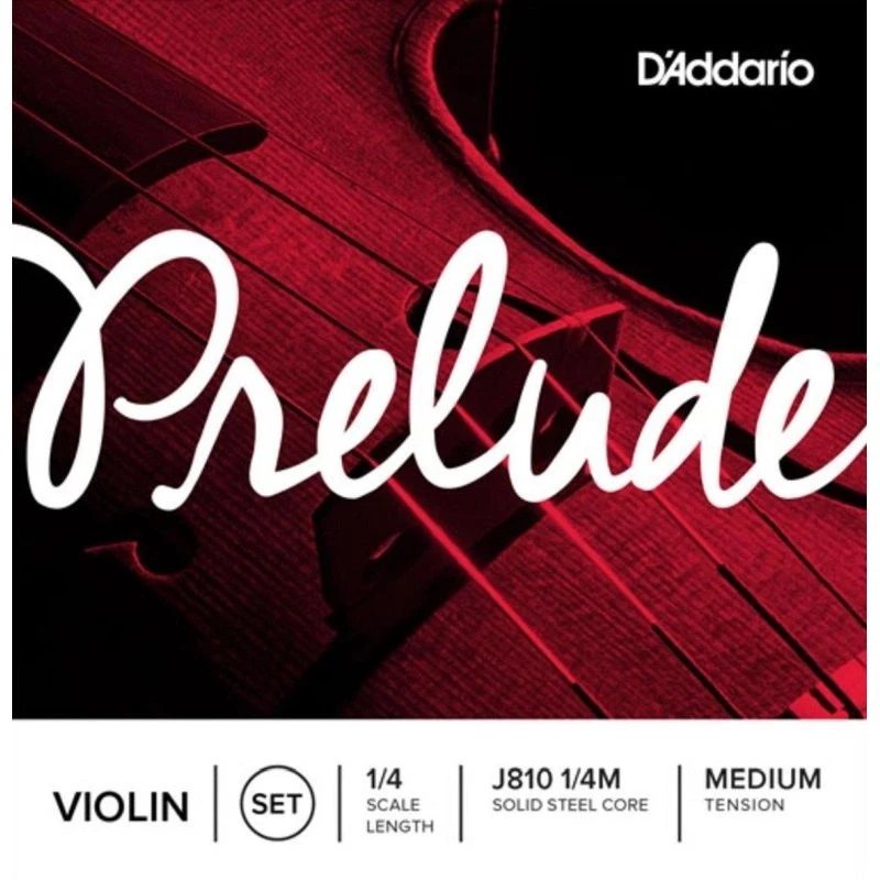 D'addario J810 Set di corde violino 1/4 tensione media - Immagine 1 di 1