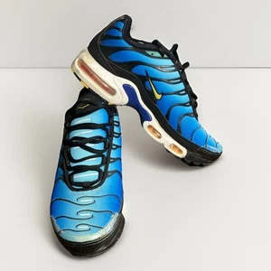 Taglia 7 - Nike Air Max Plus OG 2018 TN Nero - Hyper Blue - Blu cielo BQ4629-003 - Foto 1 di 19