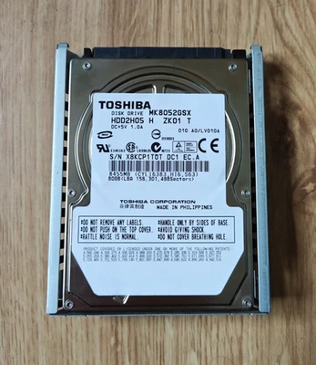 Playstation 3 Hard Drive Caddy 80GB HDD PS3 FAT CECHL03 - Image 1 of 2