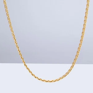 Cadena de bordillo de lujo clásica de moda para hombre eslabón grueso (XL0022-J-) - Imagen 1 de 11