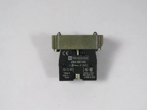 Telemecanique ZB2-BZ102 Contact Block with Mounting Base 1NC USED - Picture 1 of 3