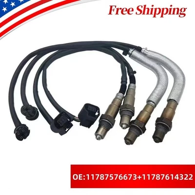 Up+Downstream Set of 4Pcs Oxygen Sensor For BMW 550i xDrive Alpina B7 11-15 4.4L — 第 1/4 张图片