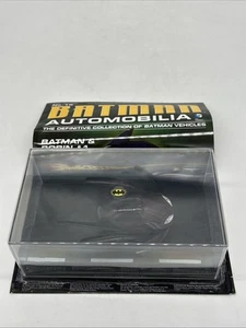Eaglemoss DC Automobilia #15 • BATMAN AND ROBIN #1 BATMOBILE & COMIC - Picture 1 of 4