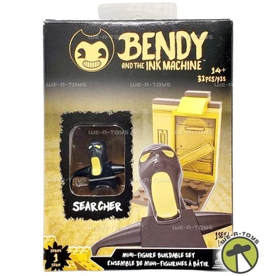 Bendy and The Ink Machine Mini Figura Buscador Set Construible 2018 Diversión Básica Foto 1 de 4
