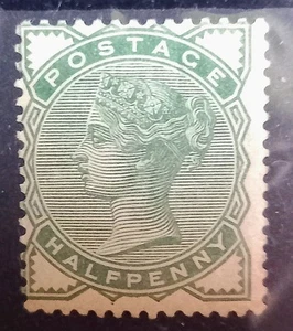 GB 1880-81 - SG165 - ½ d Pale Green - Imperial Crown Wmk - MINT - MNH - Picture 1 of 2