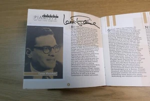 Leon Fleisher SIGNED CD Great Pianists Of The 20th Century Vol. 27 2CD 456 775-2 - Picture 1 of 9
